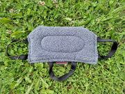 Flad bidepude teddy materiale - hvalp