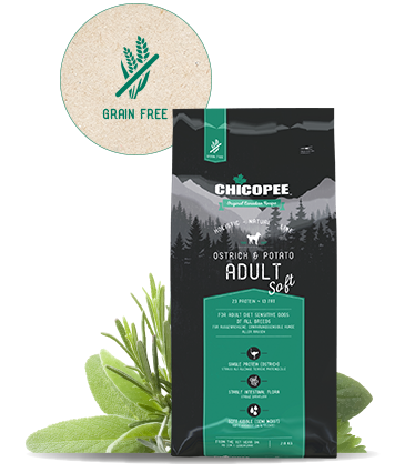 Chicopee Holistic Nature Line - Adult, Ostrich & Potato (semisoft) 12 kg