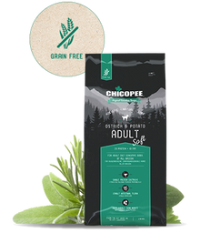 Adult Ostrich & Potato (semisoft) 12 kg - Chicopee Holistic Nature Line