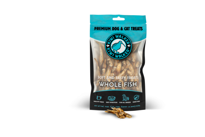Whole Fish (Soft and Tasty Treat) - Premium Dog & Cat Treats - Kiwi Walker