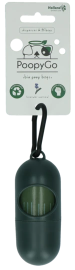 PoopyGo dispenser incl 15 poser - HømHøm poser