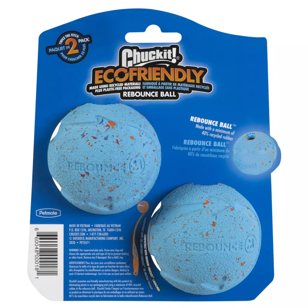 Rebounce Fetch Ball M (2-pack) - Chuck It!