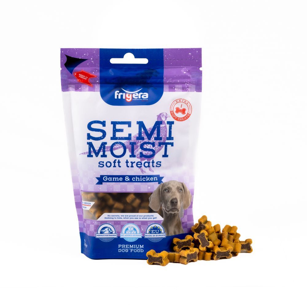 Semi-Moist soft Vildt/Kylling 165 g