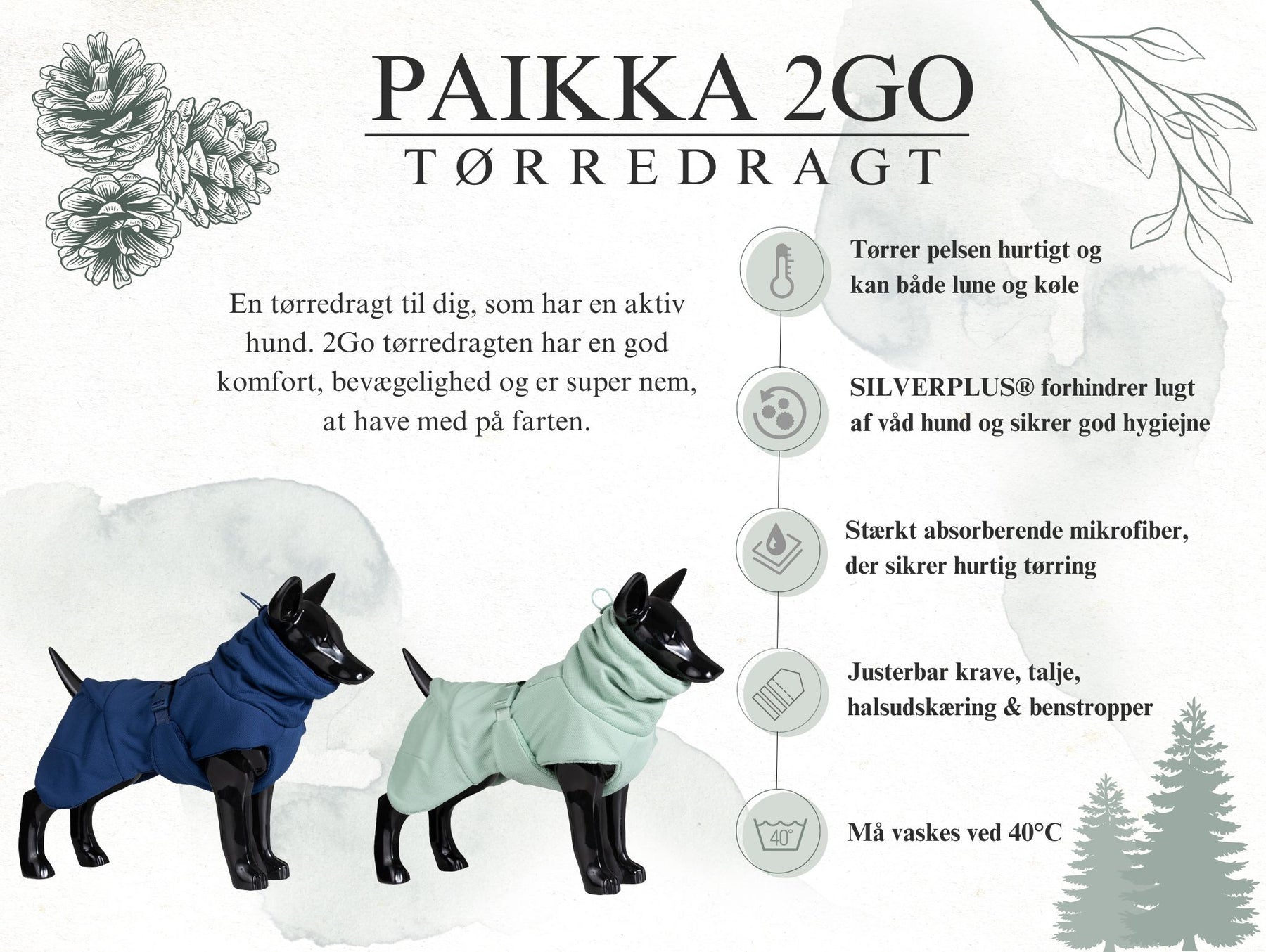 Paikka Tørredækken 2Go Navy