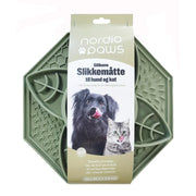 Slikkemåtte 2 i 1 Grøn, Nordic Paws