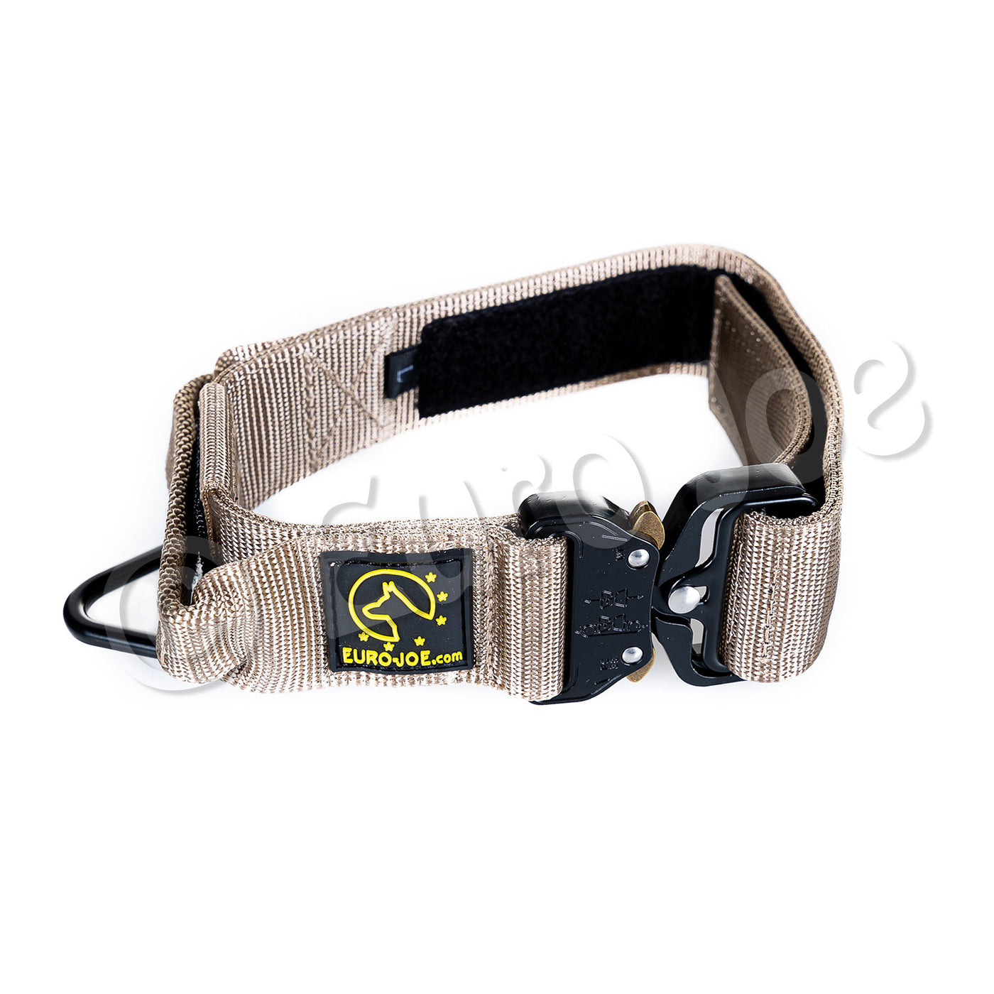 Euro Joe - Tactical halsbånd 2.0 med håndtag Taupe (sand)