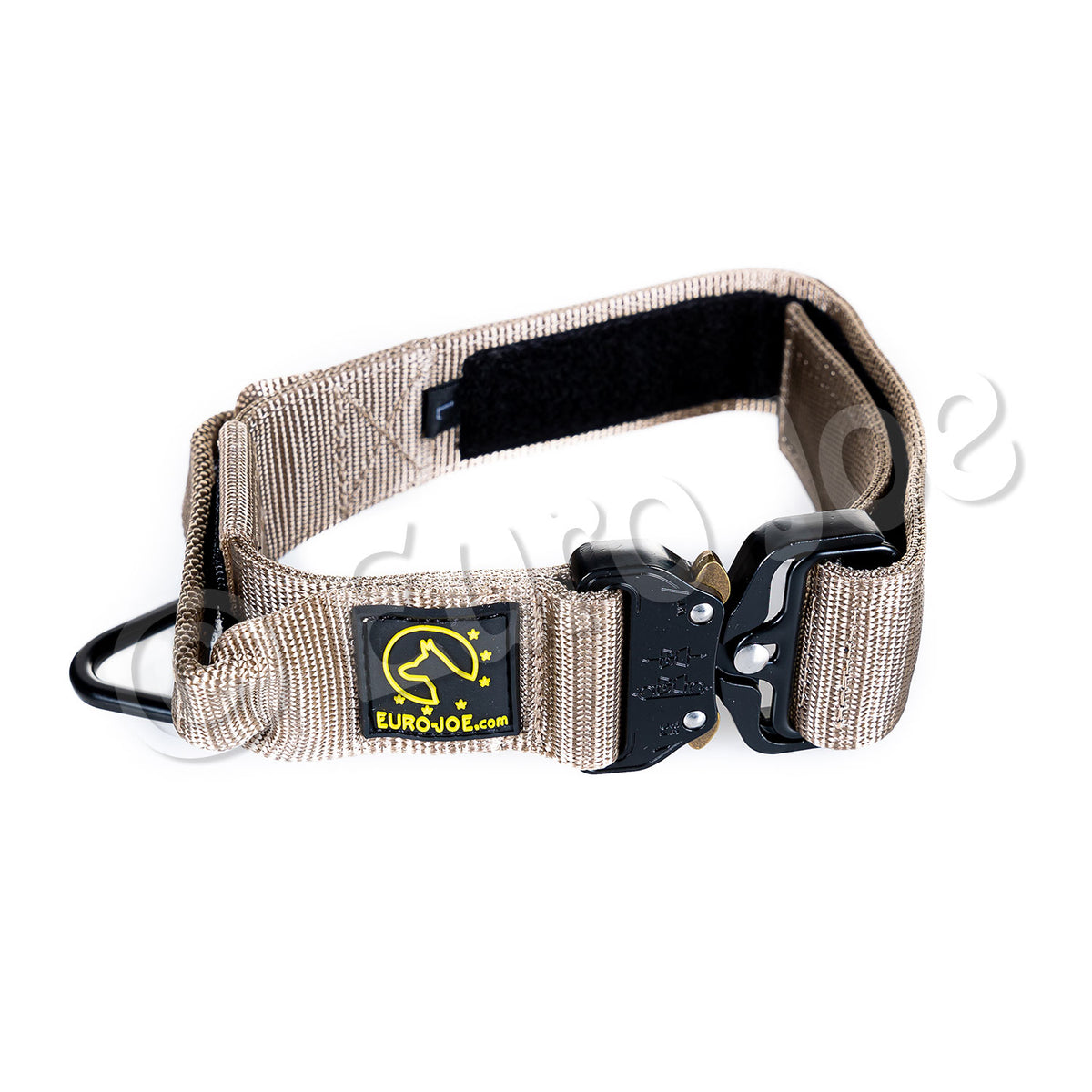 Euro Joe - Tactical halsbånd 2.0 med håndtag Taupe (sand)