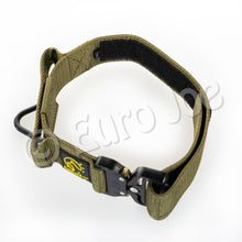 Euro Joe - Tactical halsbånd 2.0 med håndtag kaki