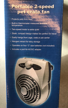 Luxus ventilator til bur og bil