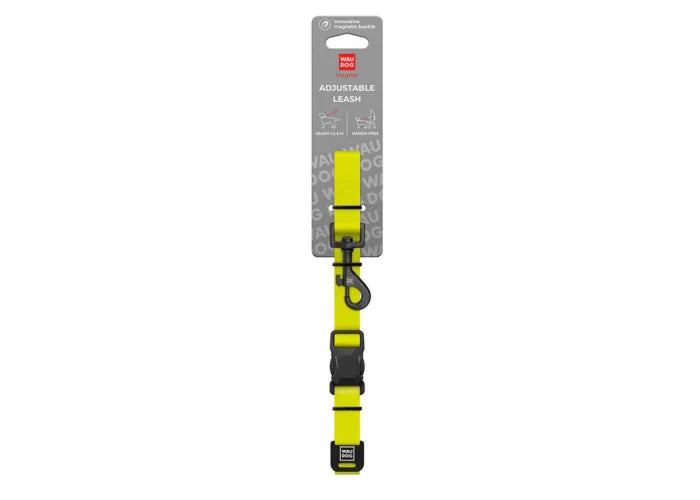 Collartex vandafvisende hundeline med magnetspænde - WAU DOG Lemon
