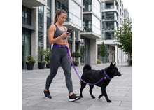 Collartex vandafvisende hundeline med magnetspænde - WAU DOG Lilla