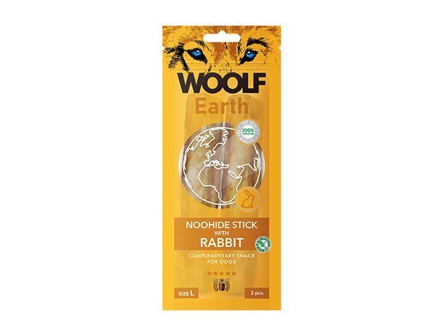 Woolf Earth Noohide stick, Rabbit .