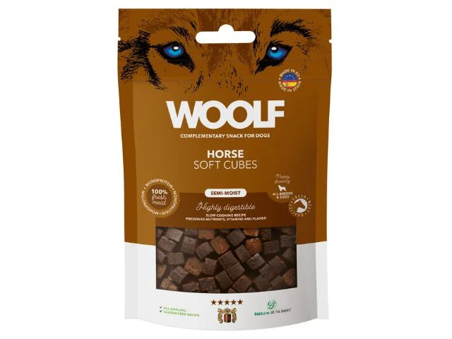 Woolf Soft Cubes Horse 100 g