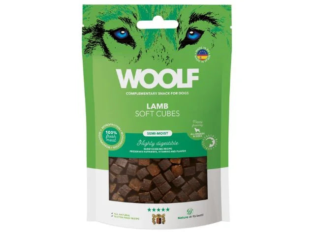 Woolf Soft Cubes Lamb 100 g