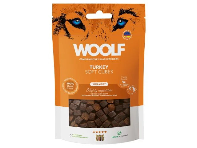 Woolf Soft Cubes turkey 100 g